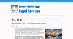 Desktop Screenshot of egyptlegalservices.com